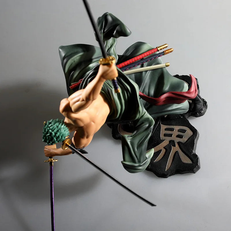 Roronoa Zoro Three-Sword Style Figure – One Piece (18CM)