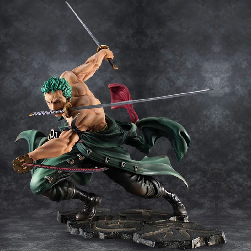 Roronoa Zoro Three-Sword Style Figure – One Piece (18CM)